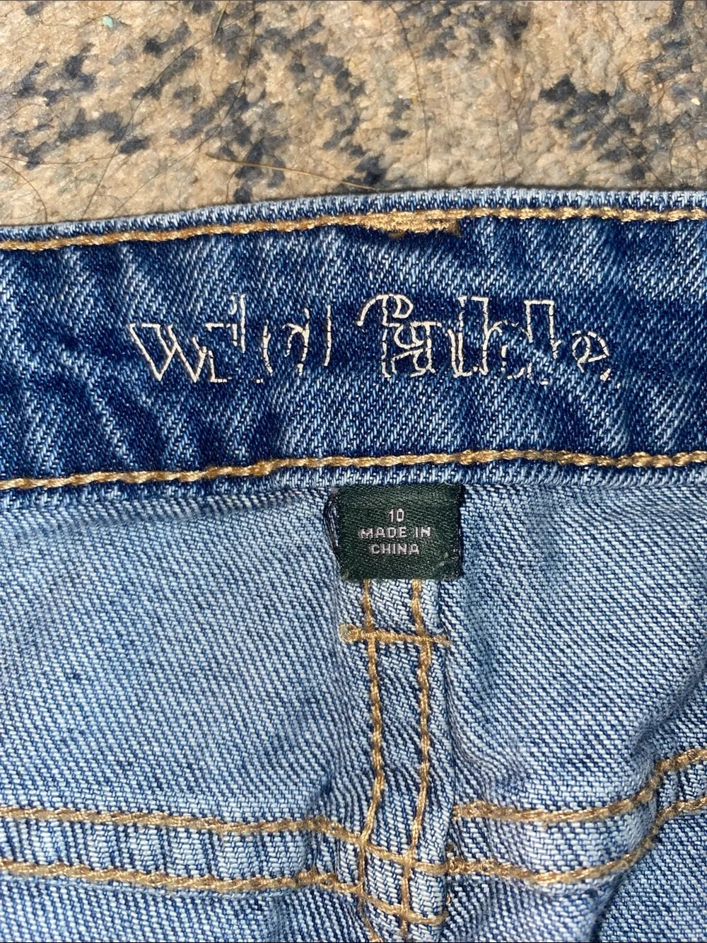 Wild Fable high rise straight ankle jeans
